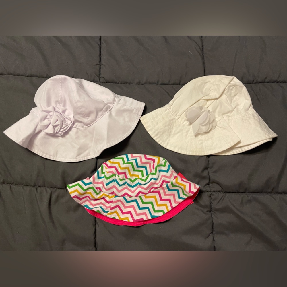 Baby girl bucket hats